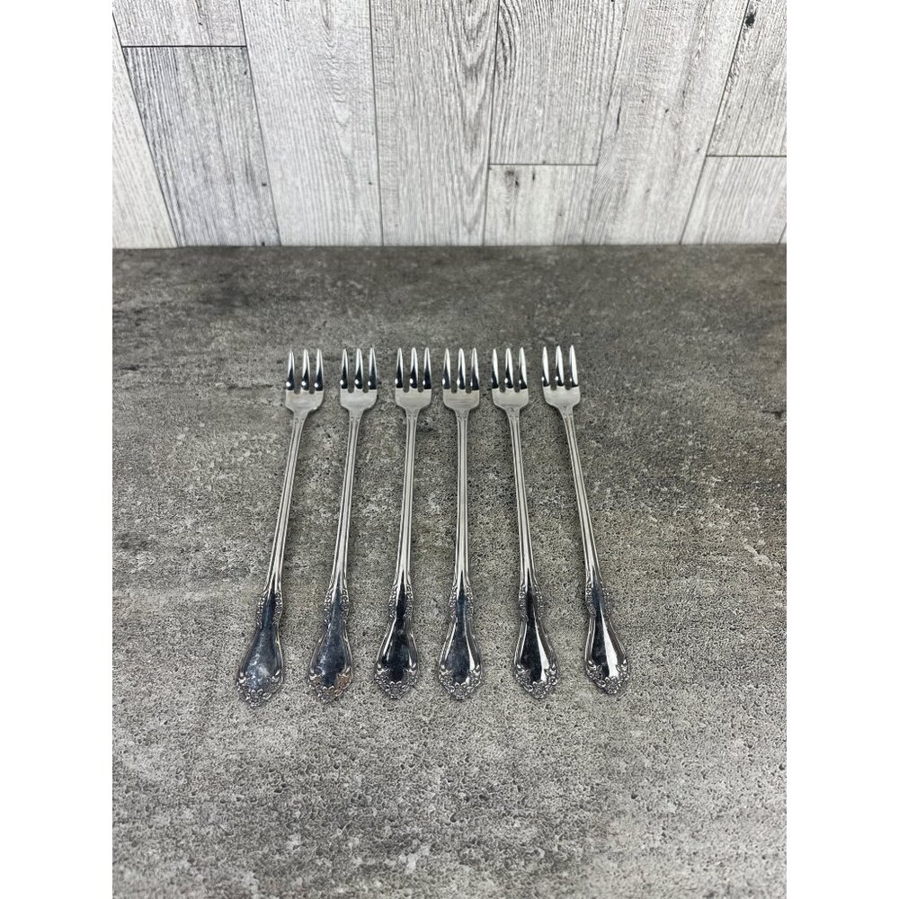 WM A Rodgers Oneida ltd Cocktial Forks Deluxe Stainless
